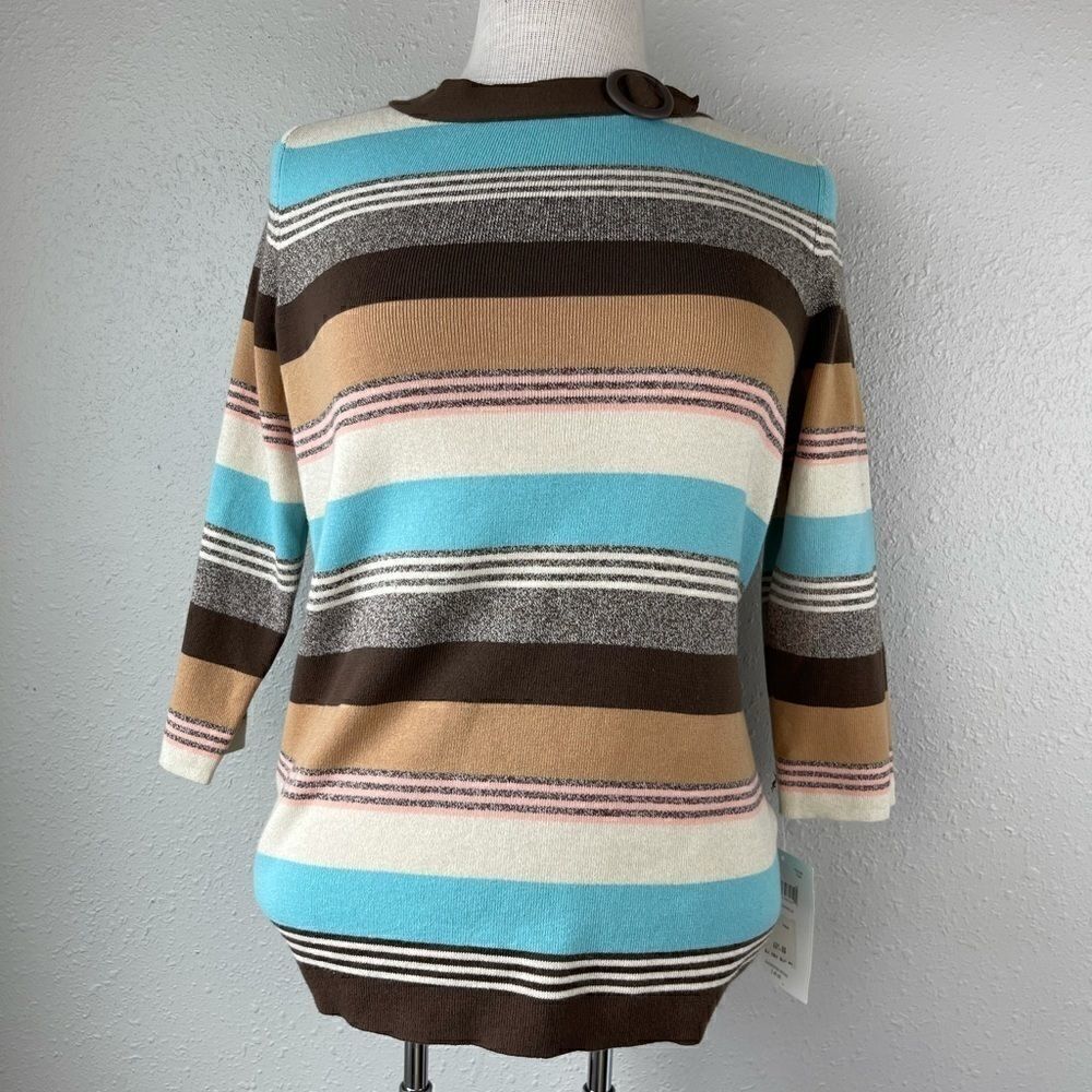 NWT Emma James Women’s Top Size M